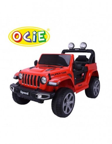 JEEP RECARGABLE RED