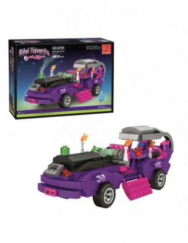 BLOQUES VEHICULO PINK 363 PCS.